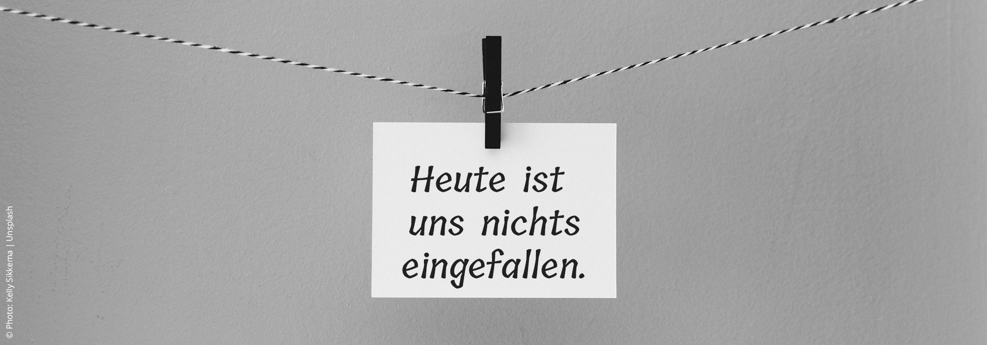 171009 nichts head - Nichts eingefallen.