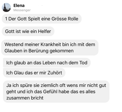 elena - Wer ist Gott für Dich?