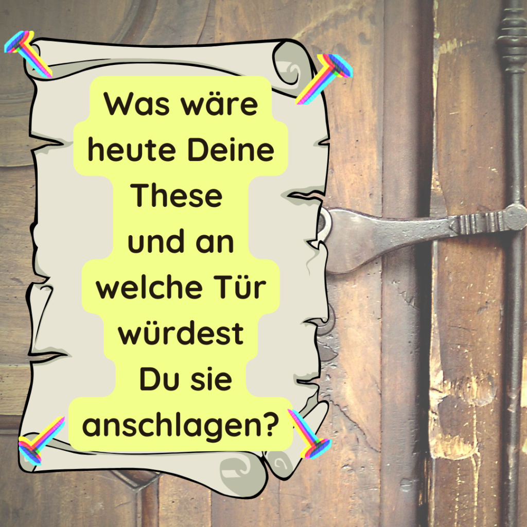 Zwischenueberschrift hinzufuegen 1024x1024 - Deine These heute an welche Tür