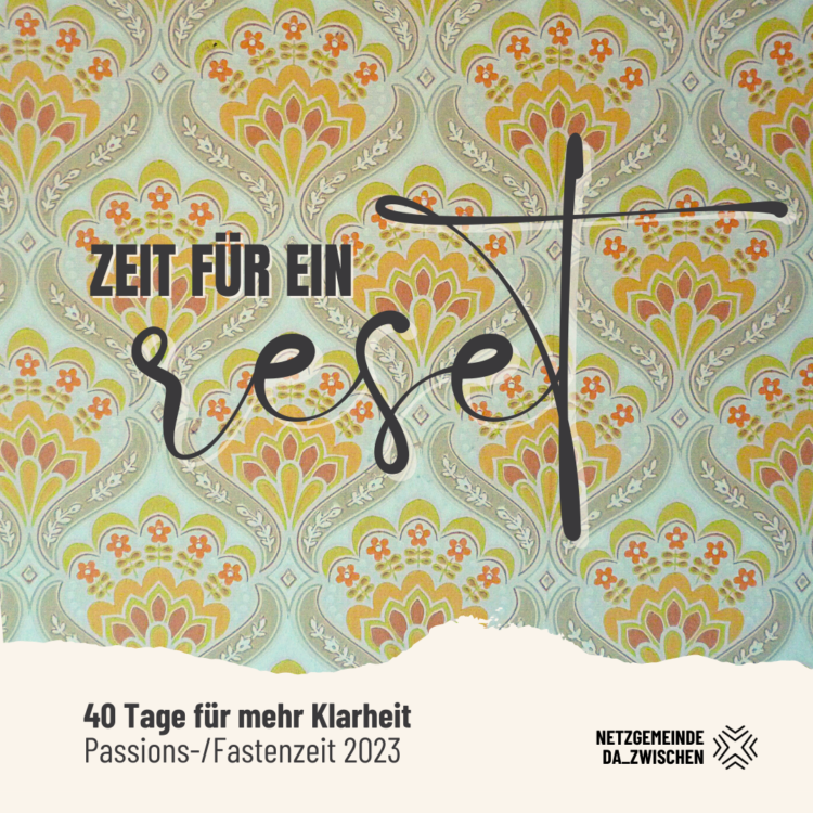 reset - Zeit für ein Reset